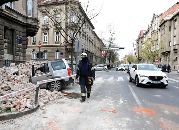 землетрус в хорватії
