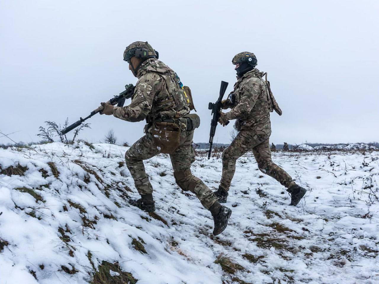 Військові України взимку