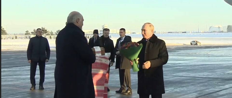 Путін і Лукашенко, фото зустрічі