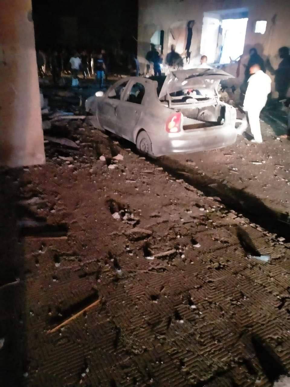у єгипетському місті Таба впала ракета: фото наслідків