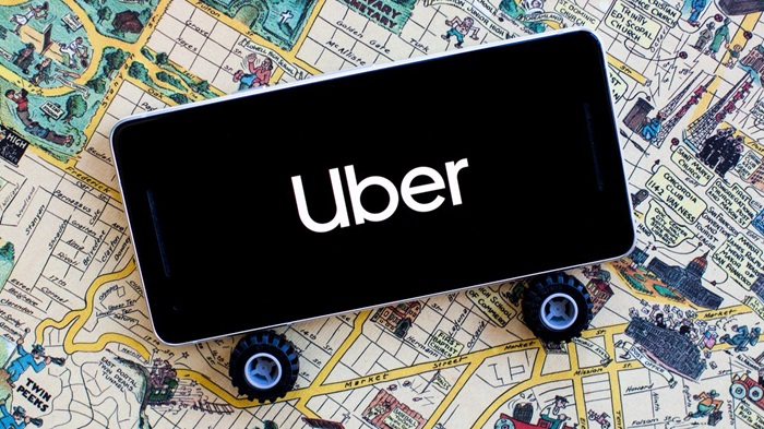 такси Uber лого