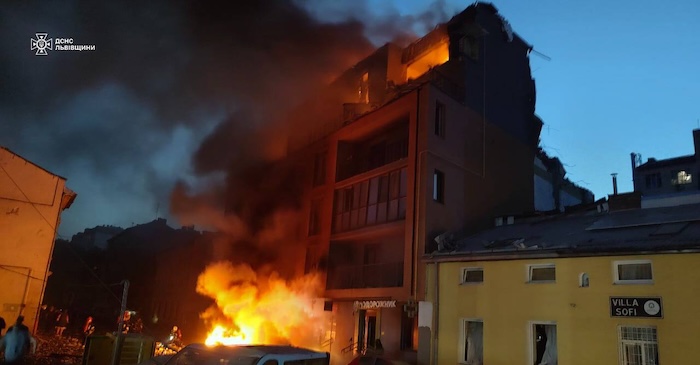 наслідки удару по Львову