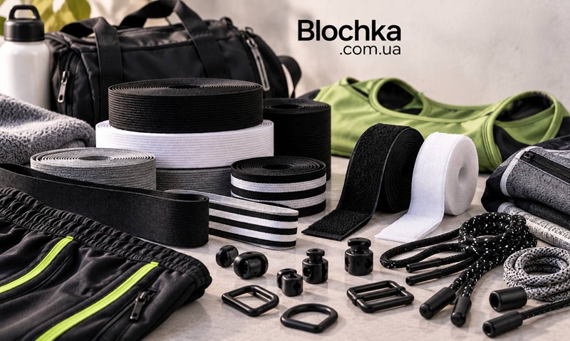 фурнитура для спортивной одежды от Blochka